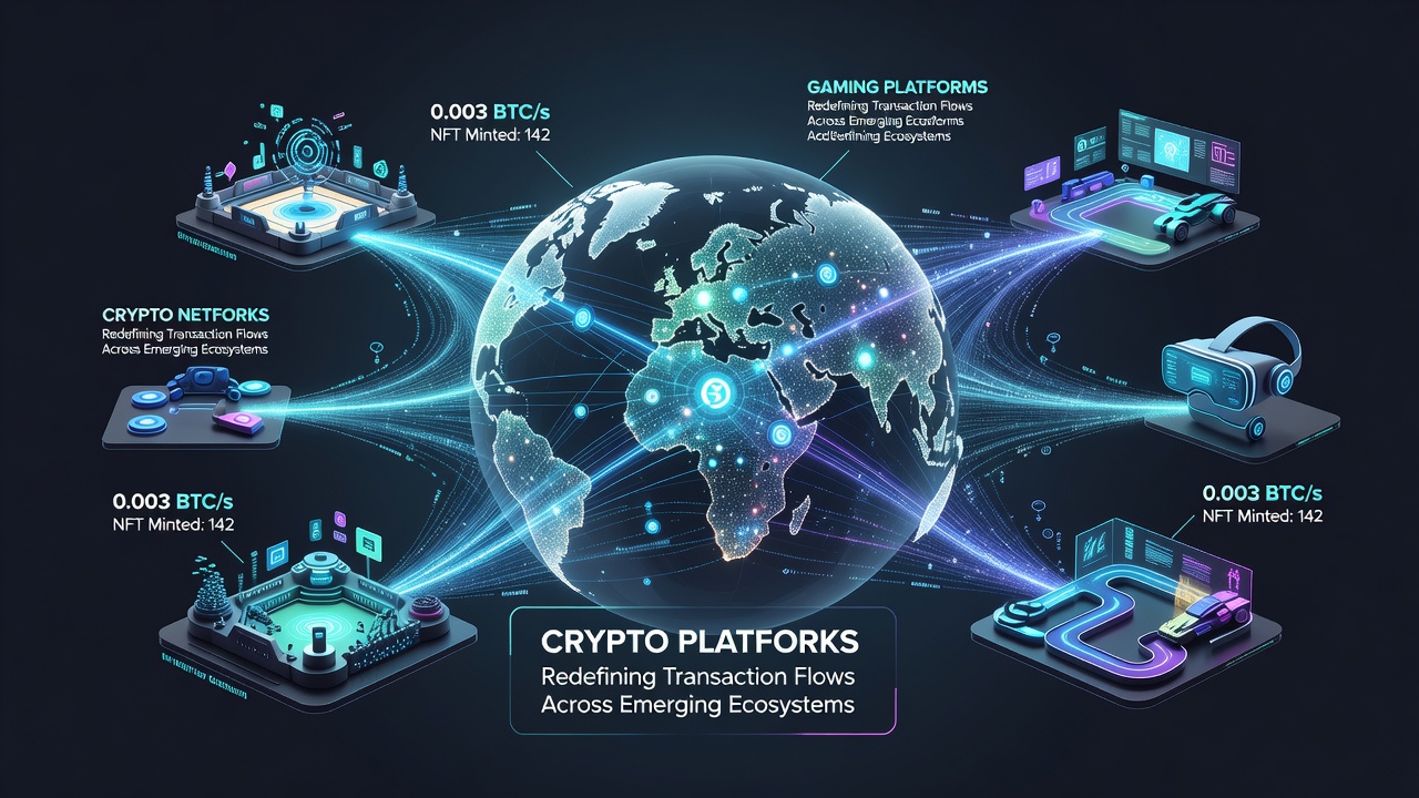 Gaming platform interface displaying cryptocurrency wallet integration and transaction logs